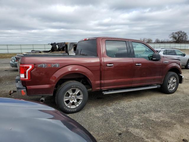 1FTEW1EF4GKF62389 - 2016 FORD F150 SUPERCREW BROWN photo 3