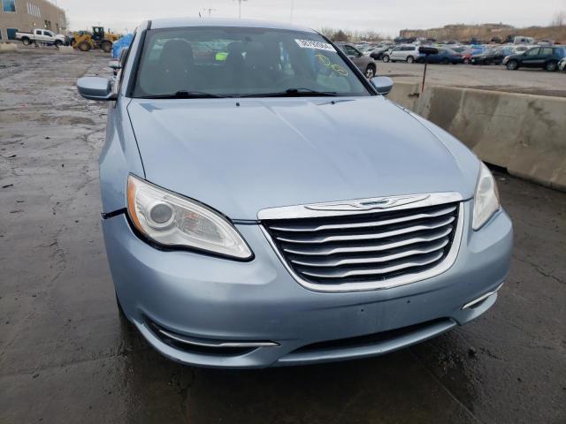 1C3CCBAB6DN670181 - 2013 CHRYSLER 200 LX BLUE photo 5