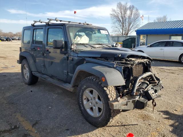 1J4GA39177L152496 - 2007 JEEP WRANGLER X BLUE photo 4