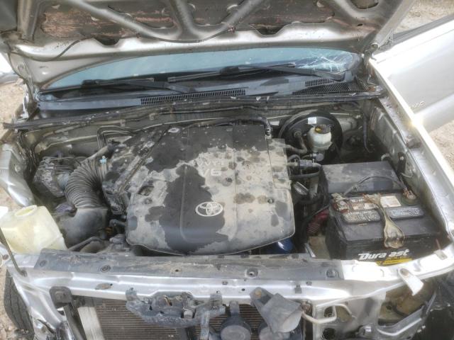 3TMJU4GNXAM098437 - 2010 TOYOTA TACOMA DOUBLE CAB PRERUNNER SILVER photo 11