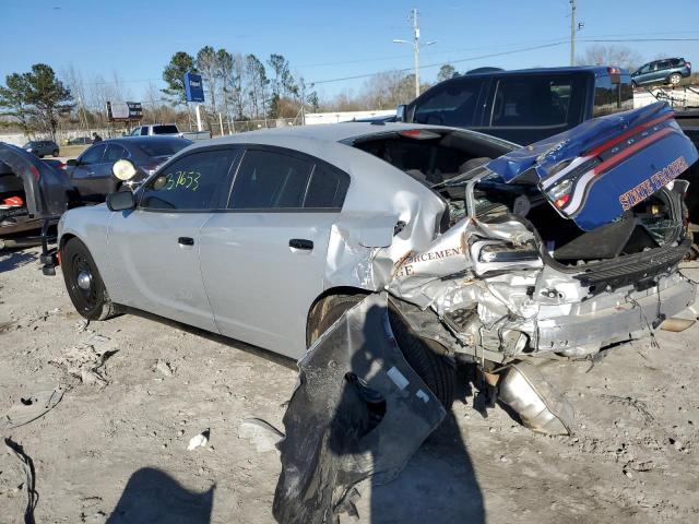 2C3CDXKT9LH196090 - 2020 DODGE CHARGER POLICE SILVER photo 2