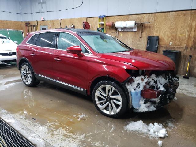 2LMTJ8LR9GBL83464 - 2016 LINCOLN MKX RESERVE 勃艮第红 照片 4