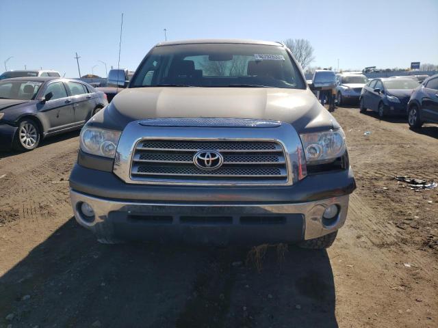 5TFDV54188X061182 - 2008 TOYOTA TUNDRA CREWMAX BROWN photo 5