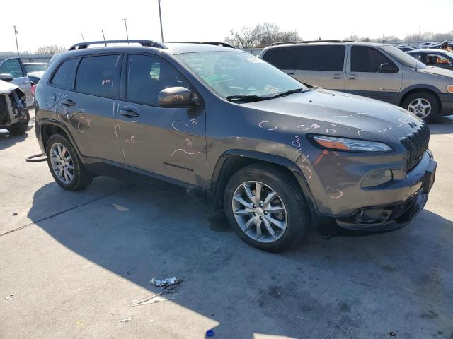 1C4PJLCB7JD588077 - 2018 JEEP CHEROKEE LATITUDE GRAY photo 4