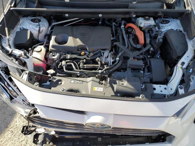 2T3EWRFV8KW004016 - 2019 TOYOTA RAV4 XSE WHITE photo 12