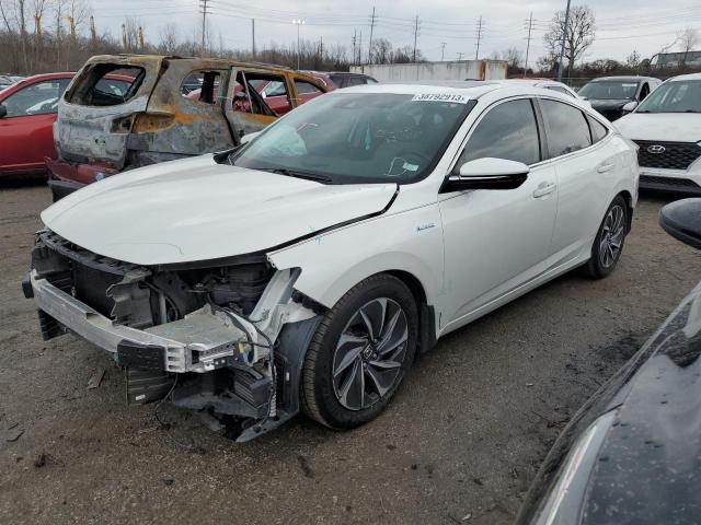 19XZE4F90KE001780 - 2019 HONDA INSIGHT TOURING WHITE photo 1