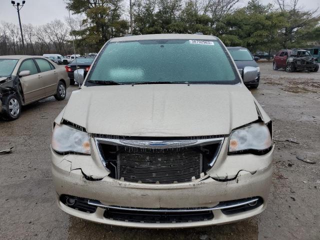 2C4RC1CG0ER426121 - 2014 CHRYSLER TOWN & COU TOURING L TAN photo 5