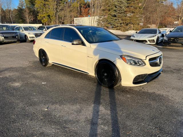 WDDHF9CBXEA837641 - 2014 MERCEDES-BENZ E 63 AMG WHITE photo 2