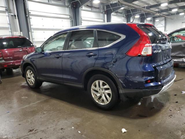 5J6RM4H71FL019050 - 2015 HONDA CR-V EXL BLUE photo 2