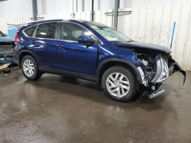 5J6RM4H71FL019050 - 2015 HONDA CR-V EXL BLUE photo 4