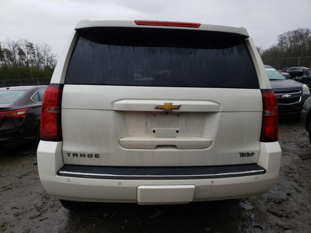 1GNSKCKC4FR731845 - 2015 CHEVROLET TAHOE K1500 LTZ WHITE photo 6