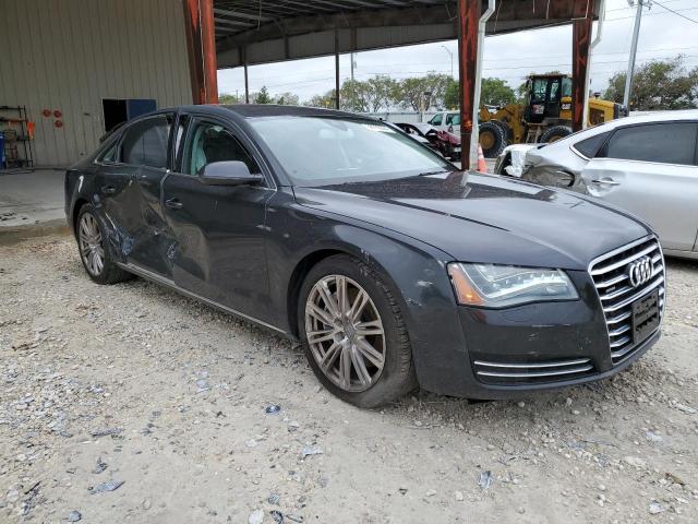 WAURVAFD3BN005673 - 2011 AUDI A8 L QUATTRO BLACK photo 4