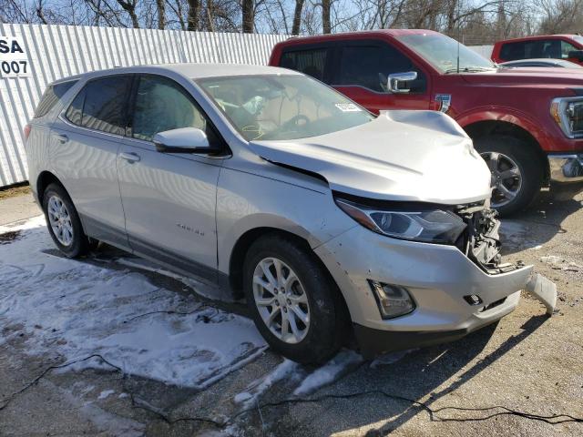 2GNAXJEV4J6224091 - 2018 CHEVROLET EQUINOX LT SILVER photo 4