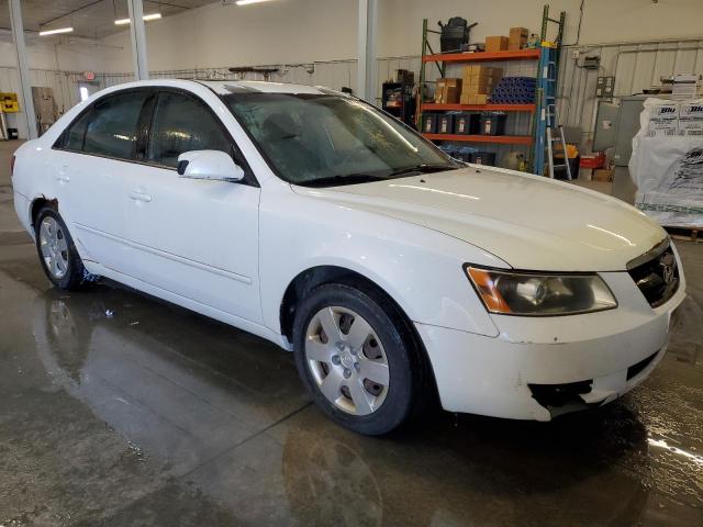 5NPET46C78H302115 - 2008 HYUNDAI SONATA GLS WHITE photo 4