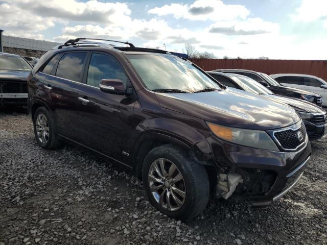 5XYKWDA25DG311700 - 2013 KIA SORENTO SX BROWN photo 4