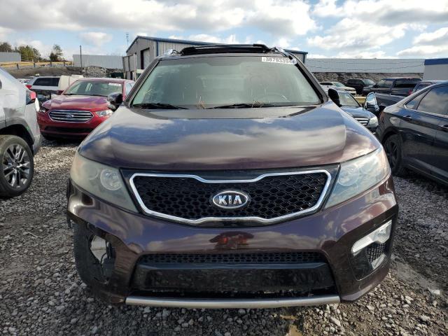 5XYKWDA25DG311700 - 2013 KIA SORENTO SX BROWN photo 5