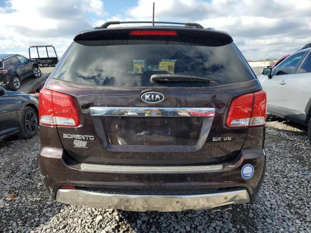 5XYKWDA25DG311700 - 2013 KIA SORENTO SX BROWN photo 6