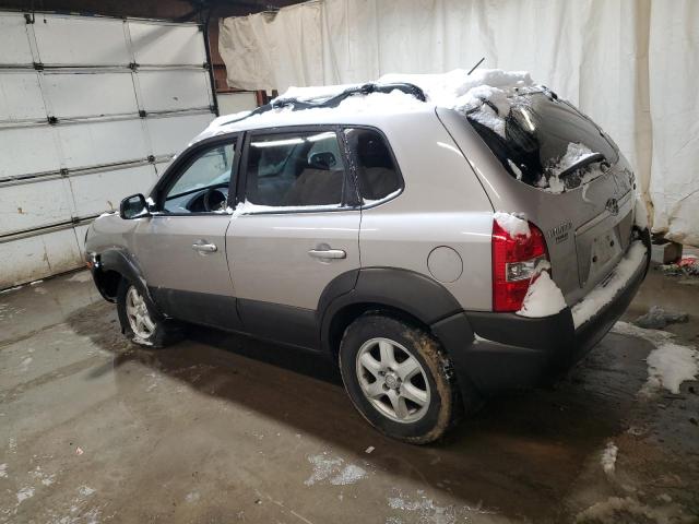 KM8JN72D25U174758 - 2005 HYUNDAI TUCSON GLS SILVER photo 2