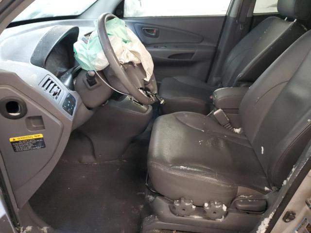 KM8JN72D25U174758 - 2005 HYUNDAI TUCSON GLS SILVER photo 7