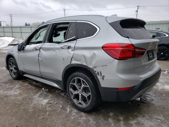 WBXHT3Z38J4A65929 - 2018 BMW X1 XDRIVE28I SILVER photo 2