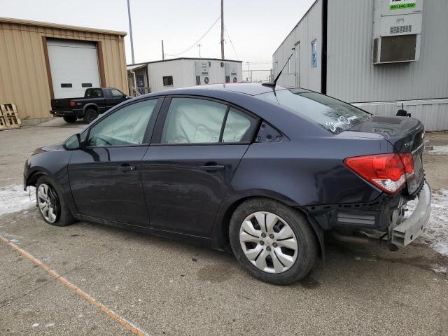 1G1PA5SGXE7142365 - 2014 CHEVROLET CRUZE LS BLUE photo 2