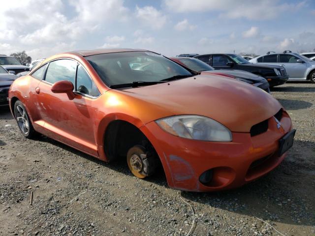 4A3AK24F77E004128 - 2007 MITSUBISHI ECLIPSE GS ORANGE photo 4