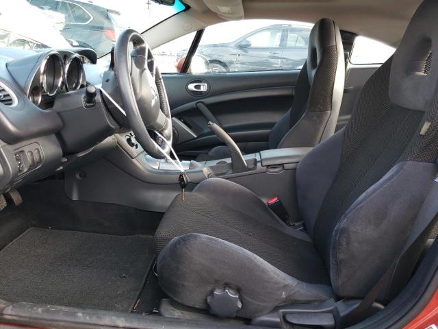 4A3AK24F77E004128 - 2007 MITSUBISHI ECLIPSE GS ORANGE photo 7