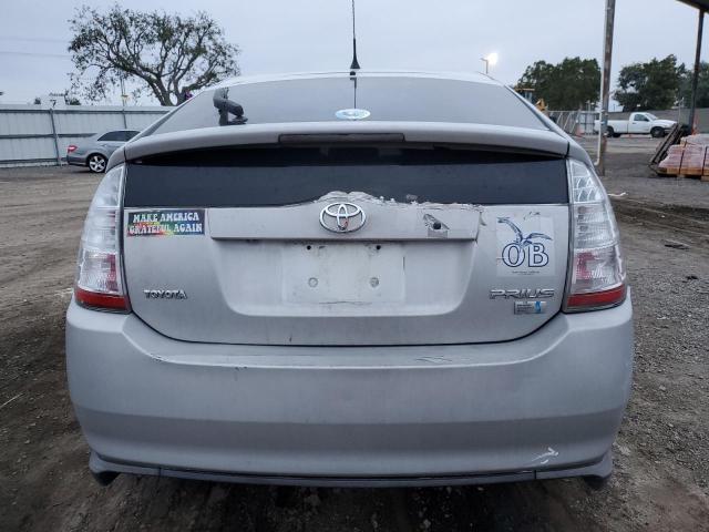 JTDKB20U583310320 - 2008 TOYOTA PRIUS SILVER photo 6