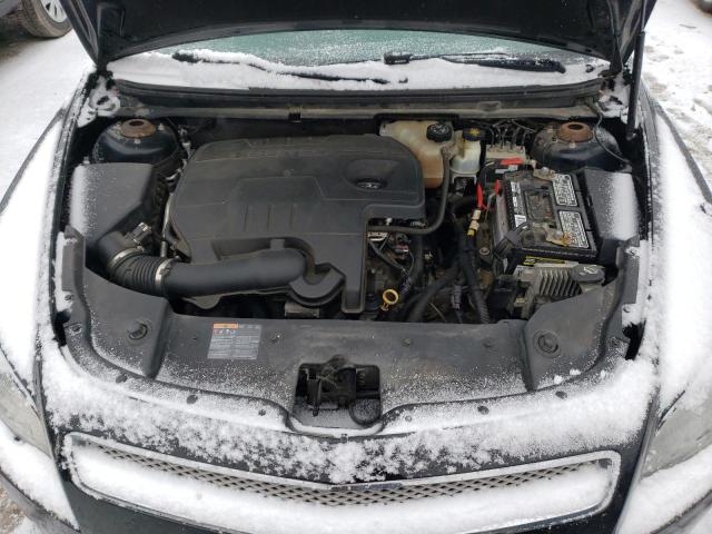 1G1ZE5EB8AF241148 - 2010 CHEVROLET MALIBU LTZ შავი ფოტო 11
