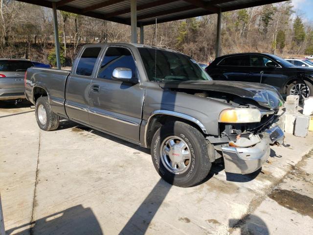 2GTEC19T611213704 - 2001 GMC NEW SIERRA C1500 GRAY photo 4