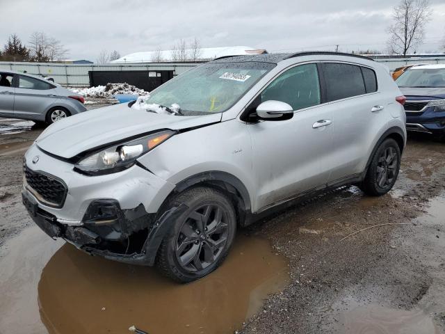 KNDP6CAC7L7661687 - 2020 KIA SPORTAGE S SILVER photo 1