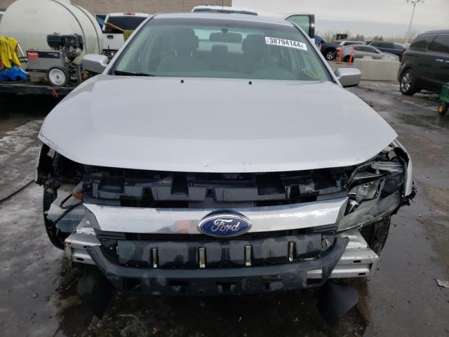 3FAHP0HA8CR325887 - 2012 FORD FUSION SE SILVER photo 5