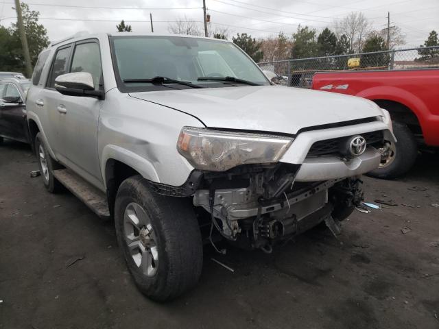 JTEBU5JRXJ5564326 - 2018 TOYOTA 4RUNNER SR5/SR5 PREMIUM ვერცხლისფერი ფოტო 1