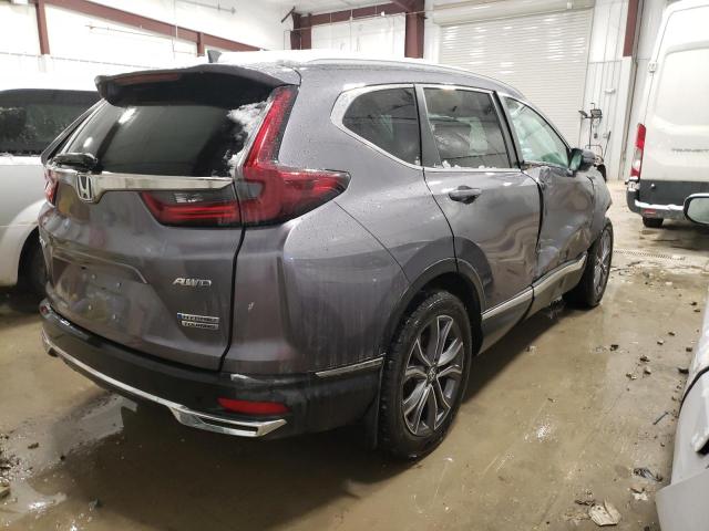 7FART6H93ME005080 - 2021 HONDA CR-V TOURING GRAY photo 3