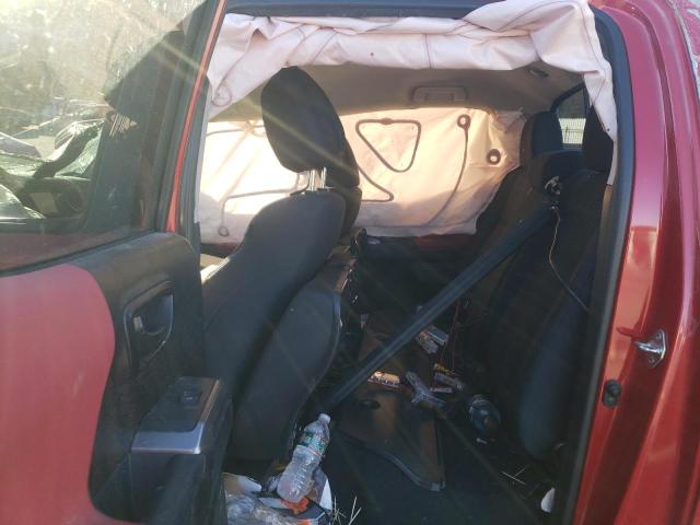 3TMCZ5AN2JM155934 - 2018 TOYOTA TACOMA DOUBLE CAB 红色 照片 10