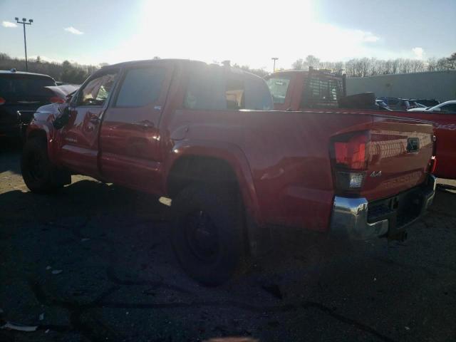 3TMCZ5AN2JM155934 - 2018 TOYOTA TACOMA DOUBLE CAB 红色 照片 2