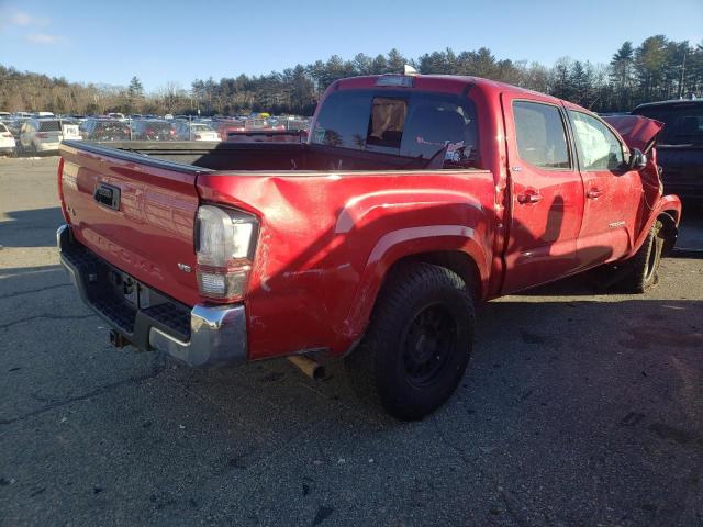 3TMCZ5AN2JM155934 - 2018 TOYOTA TACOMA DOUBLE CAB 红色 照片 3