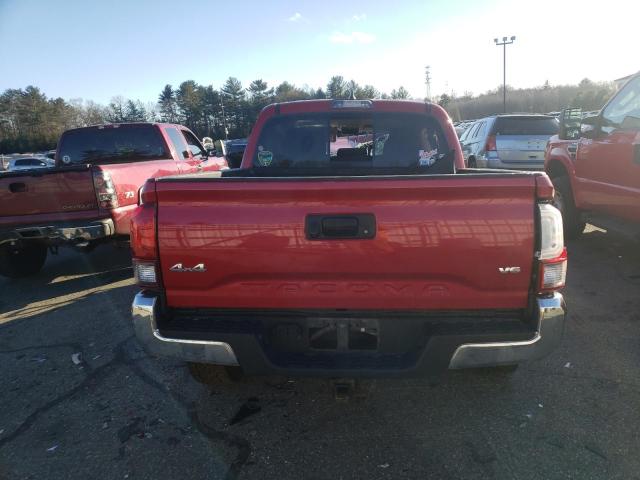 3TMCZ5AN2JM155934 - 2018 TOYOTA TACOMA DOUBLE CAB 红色 照片 6