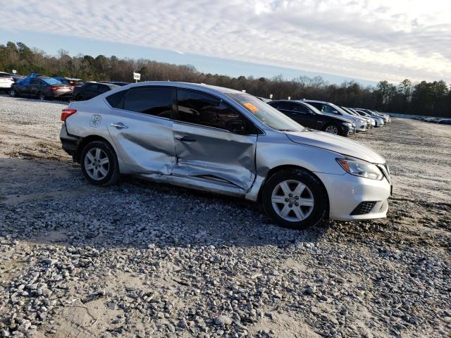 3N1AB7AP3HY328021 - 2017 NISSAN SENTRA S SILVER photo 4