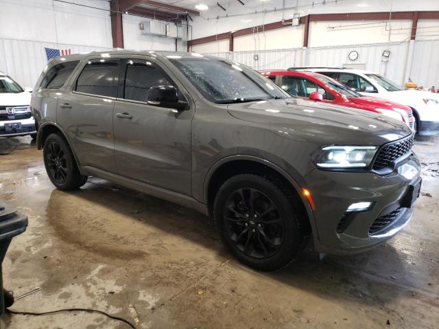 1C4RDJDG3MC751655 - 2021 DODGE DURANGO GT GRAY photo 4