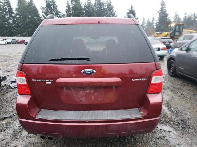 1FMDK06115GA36947 - 2005 FORD FREESTYLE LIMITED RED photo 6
