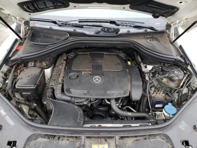 4JGDA5HB7CA063012 - 2012 MERCEDES-BENZ ML 350 4MATIC WHITE photo 12