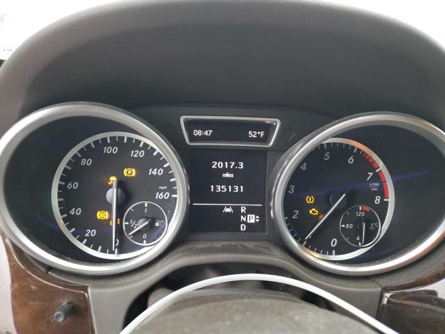 4JGDA5HB7CA063012 - 2012 MERCEDES-BENZ ML 350 4MATIC WHITE photo 9