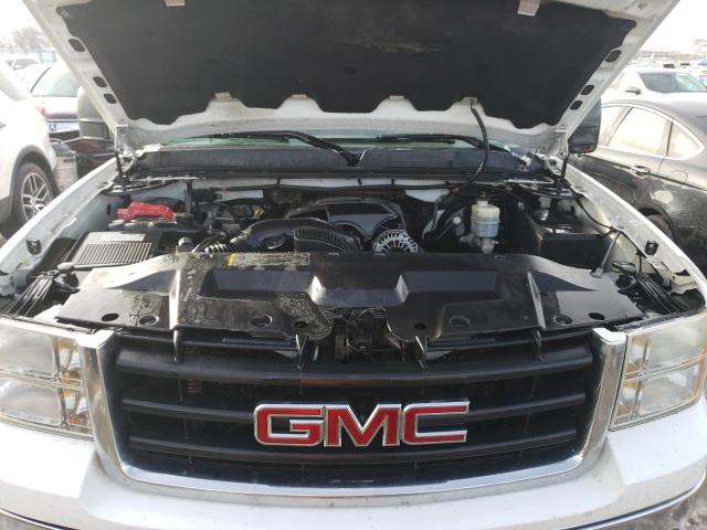 3GTEK33M39G119055 - 2009 GMC SIERRA K1500 SLT WHITE photo 11