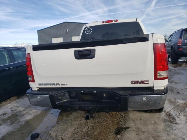 3GTEK33M39G119055 - 2009 GMC SIERRA K1500 SLT WHITE photo 6