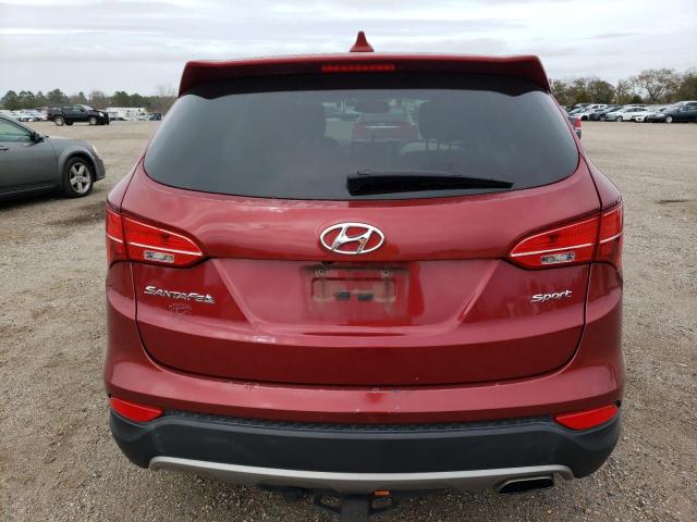 5XYZU3LB3DG042835 - 2013 HYUNDAI SANTA FE S RED photo 6