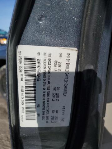 2D4FV47V77H864458 - 2007 DODGE MAGNUM SXT GRAY photo 12