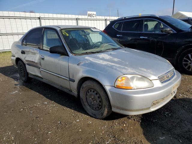 2HGEJ6524VH505897 - 1997 HONDA CIVIC DX SILVER photo 4