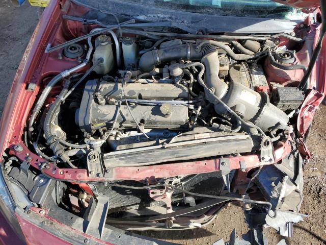 3FAFP11381R140731 - 2001 FORD ESCORT ZX2 RED photo 11