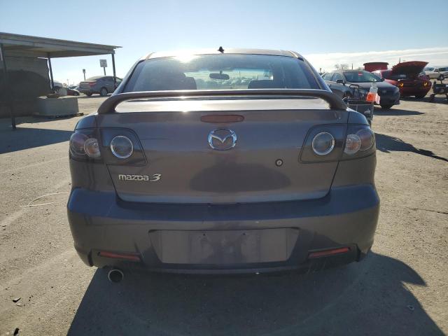 JM1BK12G581838999 - 2008 MAZDA 3 I GRAY photo 6